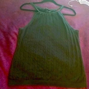 Knit Old Navy Sleeveless Boatneck Top